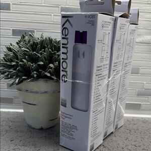 Kenmore 3 pack Replacement Refrigerator Water Filters 9081